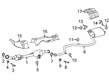Toyota Corolla Catalytic Converter Diagram - 17410-37500