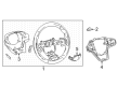 Toyota Mirai Steering Column Cover Diagram - 45184-62010-C0