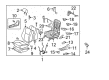 Toyota Tundra Seat Cover Diagram - 71074-0C610-E0