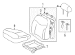 Toyota Echo Seat Cushion Diagram - 71528-52790-B0