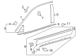 Toyota Grand Highlander Door Moldings Diagram - 75756-0E120