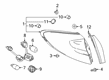 Toyota C-HR Light Socket Diagram - 81555-10400