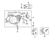 Toyota Yaris Light Socket Diagram - 90075-60056