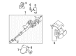 Toyota Corolla Steering Column Diagram - 45200-02091