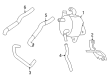 Toyota Coolant Reservoir Hose Diagram - 16283-36011