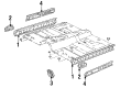 Toyota 4Runner Floor Pan Diagram - 58111-89365