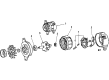 Toyota Alternator Bearing Diagram - 90099-10141