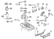 Toyota Fuel Filter Diagram - 23300-79545