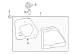 2012 Toyota Corolla Back Up Light Diagram - 81581-12170