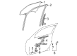 Toyota Corolla Window Regulator Diagram - 69810-12730