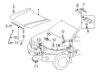 Toyota Hood Diagram - 53301-04120