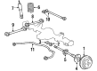 Toyota Corolla Sway Bar Kit Diagram - 48805-16030