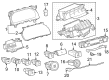 Toyota Grand Highlander A/C Switch Diagram - 55900-0EB70