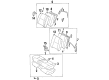 Toyota Celica Seat Cover Diagram - 71077-2G710-C0