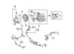 Toyota 4Runner Power Steering Reservoir Diagram - 44360-35170
