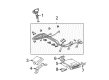 Toyota Tacoma Ignition Control Module Diagram - 89620-04010
