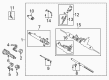 Toyota Rack And Pinion Diagram - 44250-02020