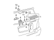 Toyota Highlander Wiper Blade Diagram - 85214-0E120