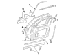 Toyota Camry Door Moldings Diagram - 75720-32090