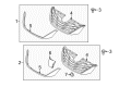 Toyota Sienna Grille Diagram - 53111-08100