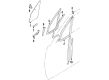 Toyota 4Runner Window Run Diagram - 68141-89111