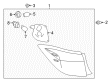 Toyota Corolla Light Socket Diagram - 81555-02B10