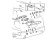 Scion iQ Windshield Wiper Diagram - 85242-12090