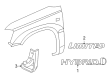 Toyota Highlander Emblem Diagram - 75361-48900
