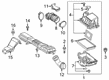 Toyota Corolla Air Intake Coupling Diagram - 17881-24050