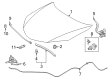 Toyota Corolla Hood Diagram - 53301-02270