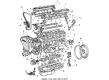 Toyota Timing Belt Diagram - 13568-49055