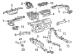 Toyota Corolla Cross A/C Switch Diagram - 55900-0A160
