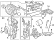 Toyota Prius AWD-e Intake Manifold Diagram - 17120-24020