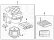 Toyota Blower Motor Resistor Diagram - 87138-20360