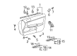 Toyota Power Window Switch Diagram - 84820-AA030