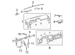 Toyota Corolla Glove Box Diagram - 55303-12350-E0