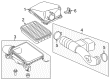 Toyota Sequoia Air Intake Coupling Diagram - 17880-0F020