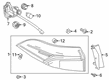 Toyota Corolla Back Up Light Diagram - 81561-12D40