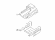 Toyota RAV4 Mirror Actuator Diagram - 8646C-42080