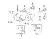 Scion xB Light Socket Diagram - 81555-97223