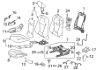 Toyota RAV4 Prime Seat Cover Diagram - 71073-42K90-C2