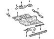 1998 Toyota Celica Floor Pan Diagram - 58111-20170