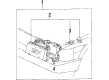 1984 Toyota Corolla Headlight Diagram - 81170-1A141