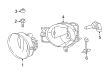 Toyota 4Runner Fog Light Diagram - 81221-42061