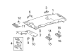Toyota Highlander Dome Light Diagram - 63650-48073-B0