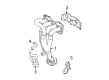 Toyota Highlander Catalytic Converter Diagram - 17140-0P210