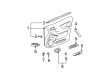 2005 Toyota RAV4 Armrest Diagram - 74231-42130-E0