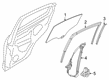 Toyota Yaris iA Window Run Diagram - 68152-WB002