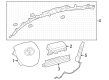 Toyota Crown Air Bag Diagram - 73990-30070-C0
