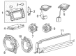 Toyota Tundra Car Speakers Diagram - 86160-0C240